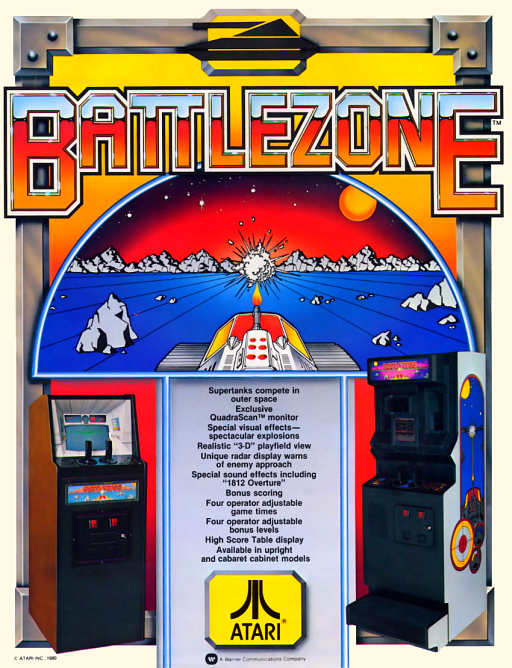 Battle Zone (cocktail) MAME2003Plus Game Cover